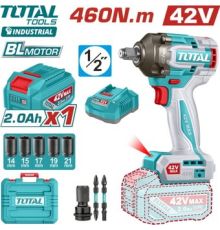 Гайковерт Total TIWLI42461 с 1-им АКБ, кейс