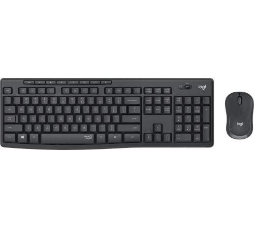 Офисный набор Logitech MK295 Silent Wireless Combo 920-009782 графитовый, нет кириллицы