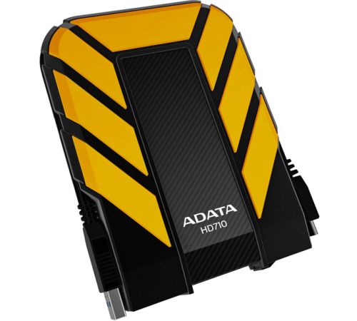 Внешний накопитель ADATA DashDrive Durable HD710 1TB Yellow AHD710-1TU3-CYL