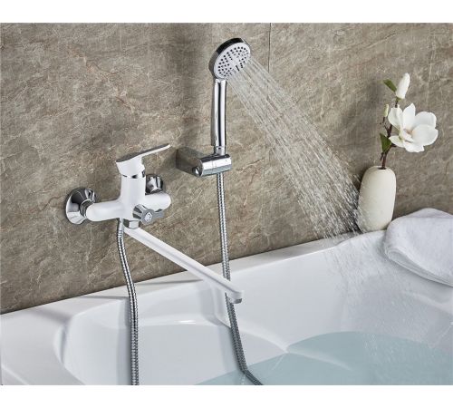 Смеситель Ledeme H03 L2203W белый
