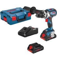 Дрель-шуруповерт Bosch GSR 18V-110 C Professional 06019G010C с 2-мя АКБ, кейс