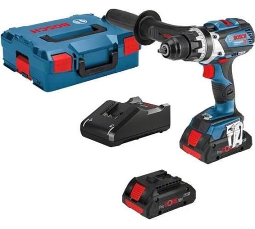 Дрель-шуруповерт Bosch GSR 18V-110 C Professional 06019G010C с 2-мя АКБ, кейс