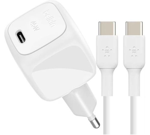 Сетевое зарядное Belkin WCA013KQ1MWH-B6 USB Type-С белый