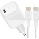 Сетевое зарядное Belkin WCA013KQ1MWH-B6 USB Type-С белый