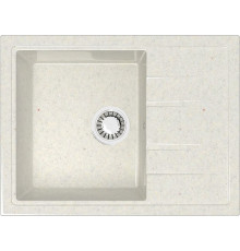 Кухонная мойка MARRBAXX Карельский камень модель 150/Q7 F150Q007 белый/хлопок