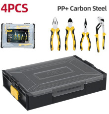 Набор пассатижей Deli DL1204 4 предмета