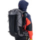 Туристический рюкзак Naturehike Rock Series NH19BP095 60L+5L dyneema черный