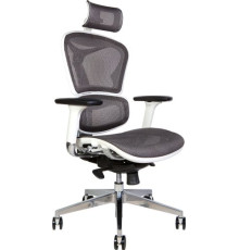 Офисное кресло Norden Hero White YS-0810H-TE+EW белый/серый