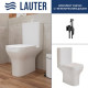 Унитаз напольный Lauter W236 2110236 + гигиенический душ Rinse 21GN4052BM