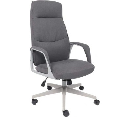 Офисное кресло AksHome Sierra серая ткань/серый металл