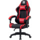 Игровое геймерское кресло Defender Expert черный/красный