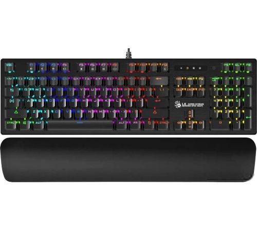 Клавиатура A4Tech Bloody B825R Light Strike Red