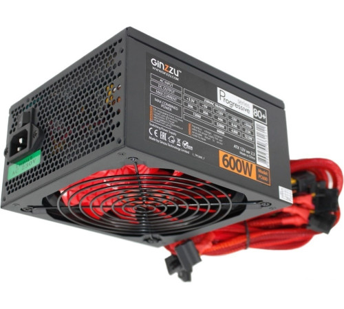 Блок питания Ginzzu PC600