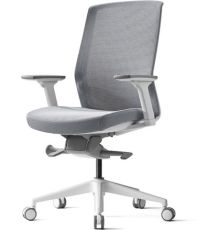 Офисное кресло Bestuhl J1 White Pl серый