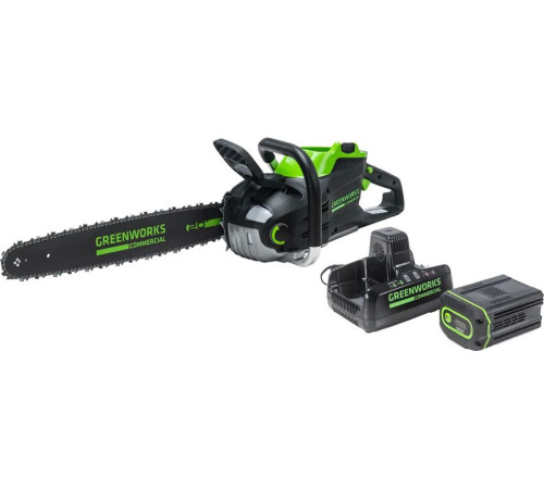 Аккумуляторная пила Greenworks GD82CS51K5 2008307UB с 1-им АКБ 5 Ач
