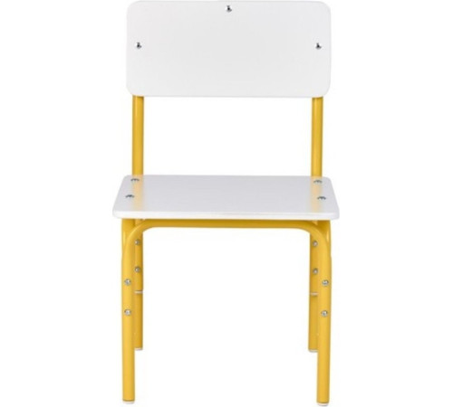 Детский стул Фея Мой малыш 0002742.29 белый/желтый