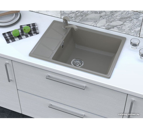 Кухонная мойка GranFest GF-V680L графит
