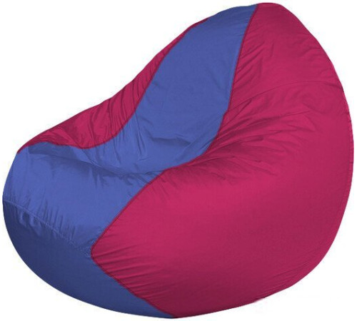 Кресло-мешок Flagman Classic К2.1-124 фуксия/синий