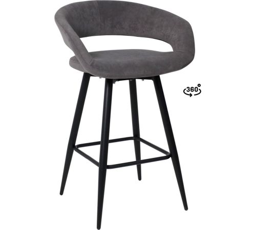 Стул Мамадома Barny-R 700 b28 Antracite Lux\черный