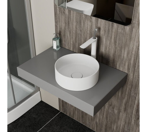 Умывальник D&K Matrix DT1391508 белый матовый