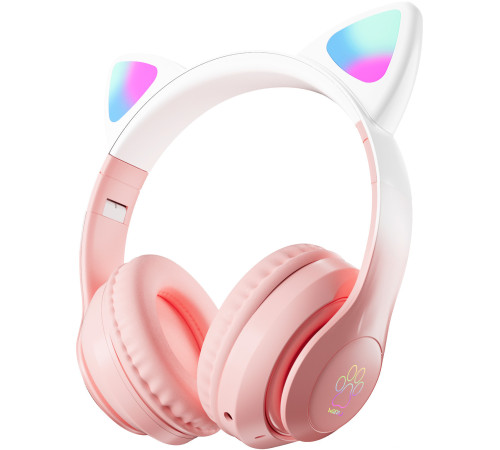 Наушники Miru Cat EP-W10 розовый