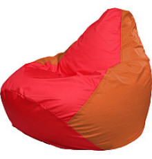 Кресло-мешок Flagman Груша Супер Мега 4XL Г5.1-176 красный/оранжевый