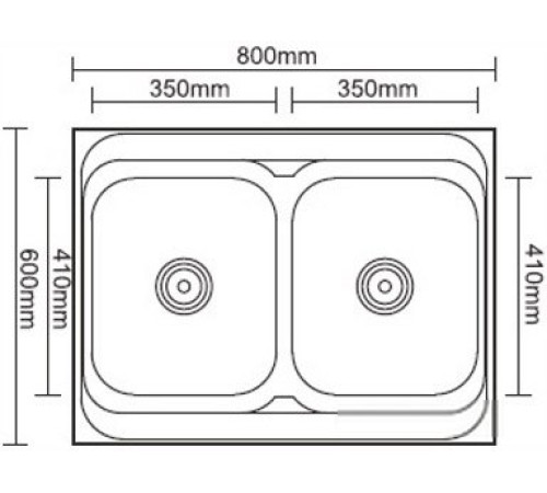 Кухонная мойка Ledeme L98060B