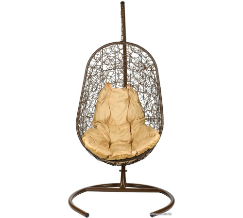Подвесное кресло BiGarden Easy коричневый/бежевый