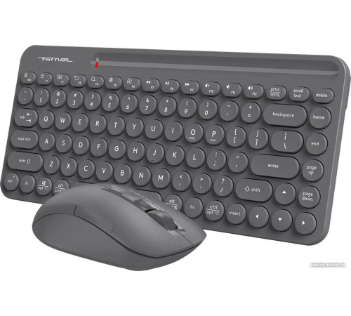 Офисный набор A4Tech Fstyler FG3200 Air2 серый
