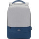 Городской рюкзак Rivacase Prater 7562 серый/синий