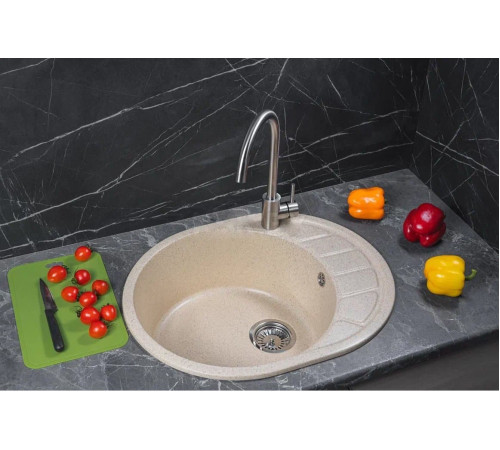 Кухонная мойка Marblan Ovata L гранит