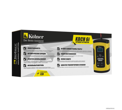 Зарядное устройство Kolner KBCH 6i