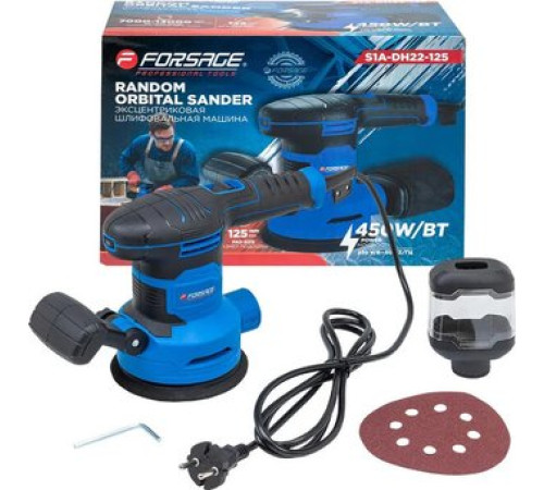 Эксцентриковая шлифмашина FORSAGE F-S1A-DH22-125