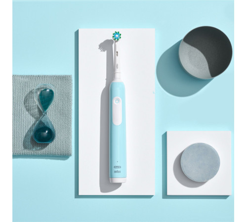 Комплект зубных щеток Oral-B Pro Series 1 D305.523.3H 2 шт, черный/бирюзовый