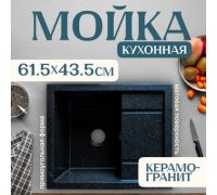 Кухонная мойка Saniteco Fortis черный