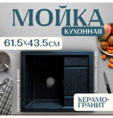 Кухонная мойка Saniteco Fortis черный