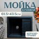 Кухонная мойка Saniteco Fortis черный
