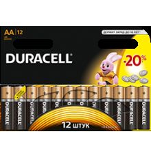 Батарейки DURACELL AA 12 шт.