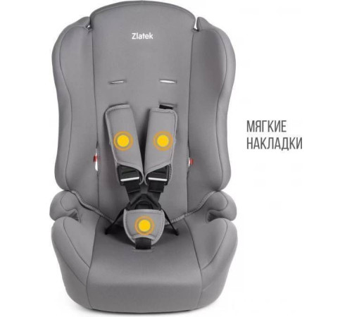 Детское автокресло Zlatek ZL513 Atlantic Basic KRES3814 муссон