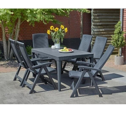 Стол Keter Girona 233563 графит