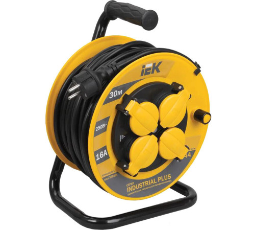 Удлинитель на катушке IEK WKP15-16-04-30-44 