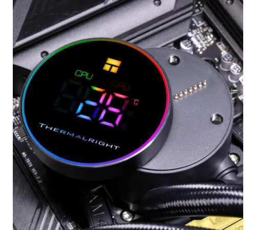 Система жидкостного охлаждения для процессора Thermalright Frozen Magic 360 Digital ARGB V2 черный