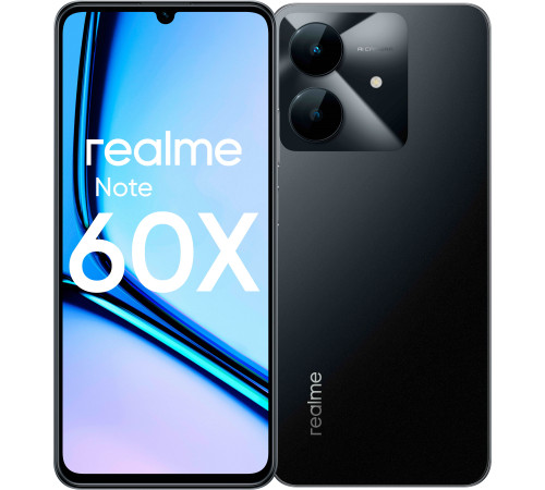 Телефон Realme Note 60x RMX3938 4GB/128GB черный