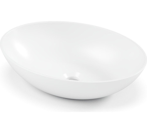 Умывальник Belux Дубай Д-480 18, белый матовый/Solid Surface