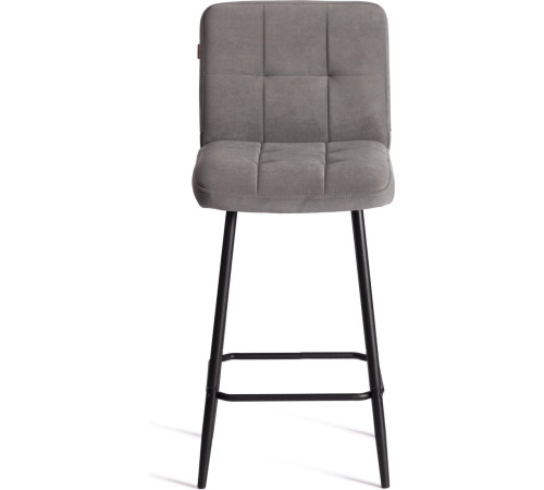 Стул TetChair Medeo Полубарный велюр, серый