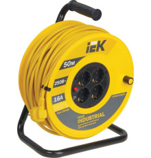 Удлинитель IEK УК50 WKP15-16-04-50 50 м, желтый