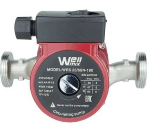 Циркуляционный насос Wellmix WRS 25/60 N 180