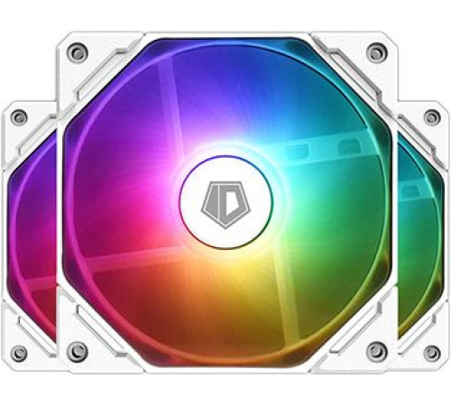 Комплект вентиляторов для корпуса ID-Cooling TF-12025-ARGB-TRIO-SNOW