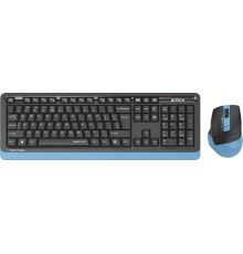 Офисный набор A4Tech Fstyler FGS1035Q черный/синий