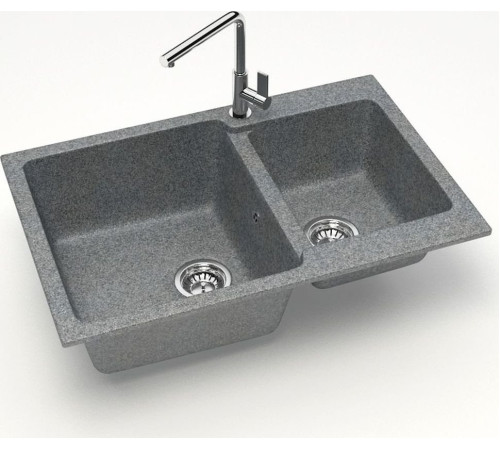 Кухонная мойка MARRBAXX Карельский камень модель 191/Q8 темно-серый